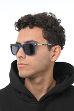 THE HERITAGE SUNGLASSES- Blue Black