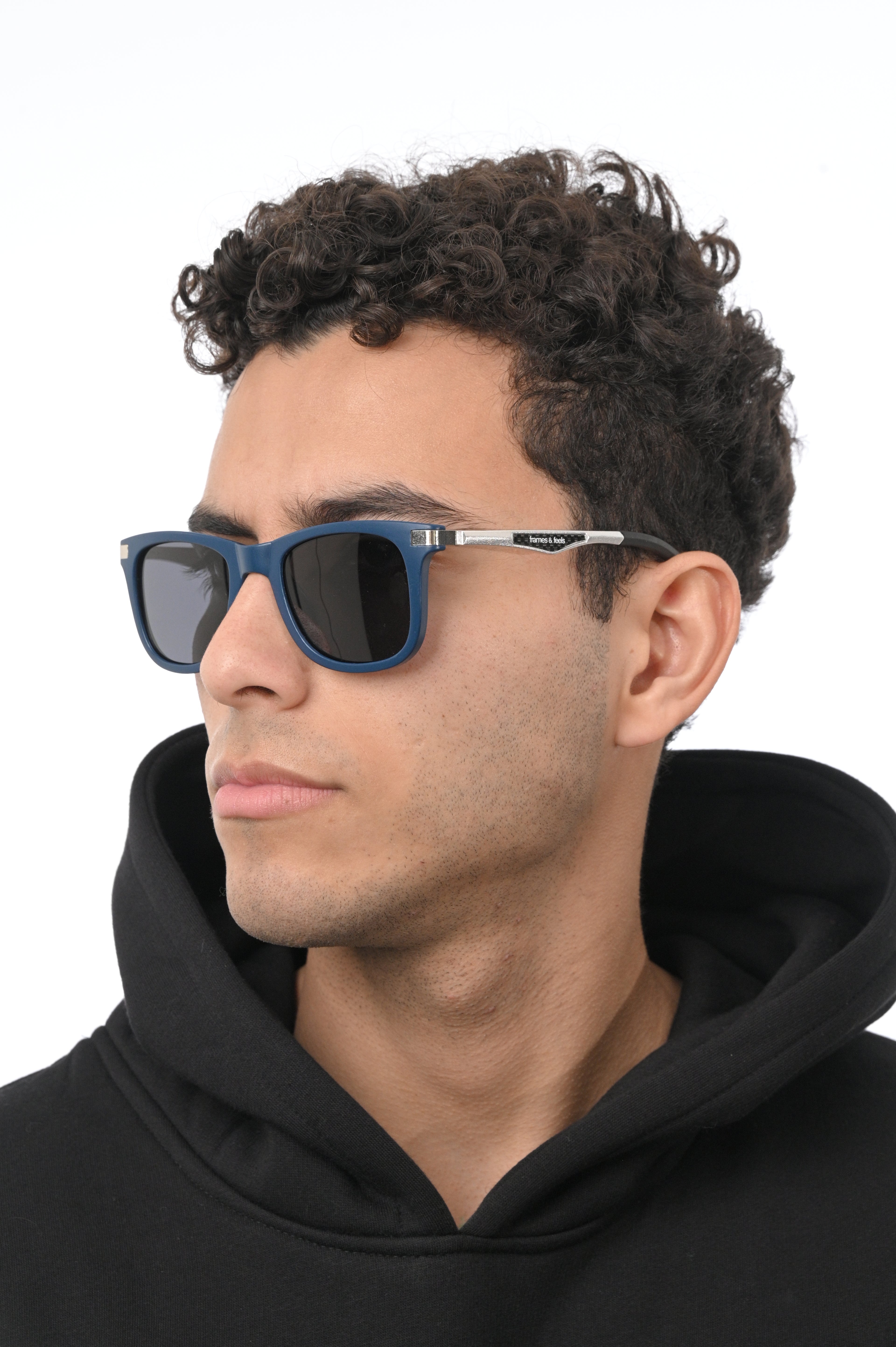 THE HERITAGE SUNGLASSES- Blue Black