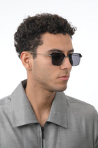 THE VISIONARY SUNGLASSES- Silver Grey