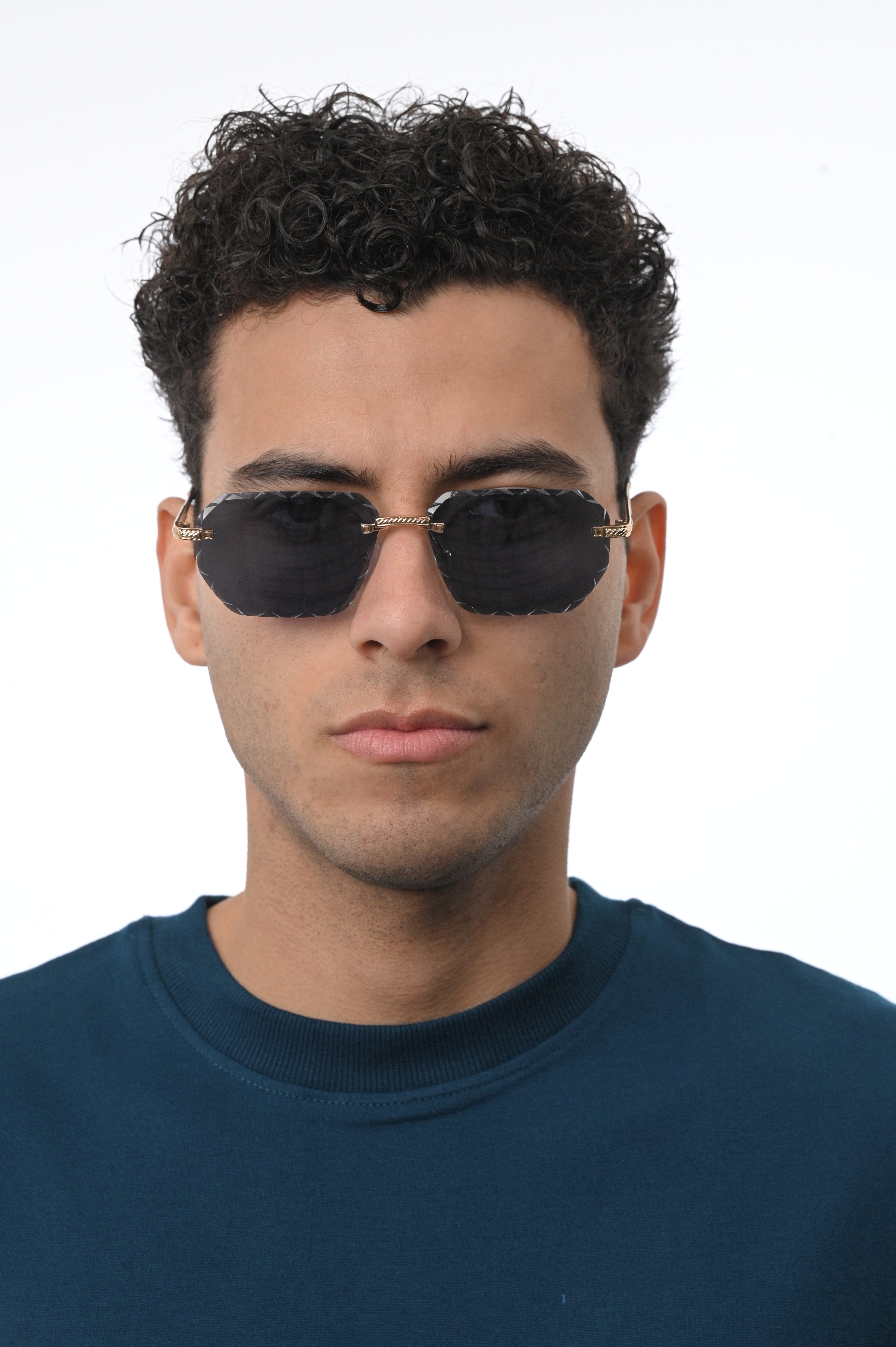 The Azure Octagon Sunglasses