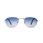 The Aurora Rimless Sunglasses