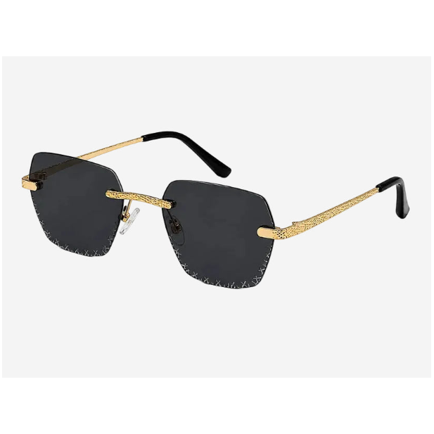THE CURATOR SUNGLASSES Gold Smoke